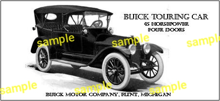 1913-1915 Automobiles