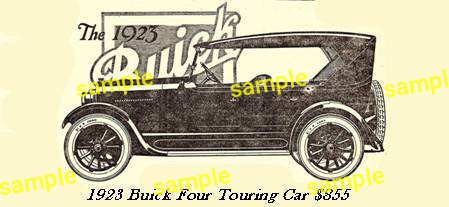 1923-1924 Automobiles