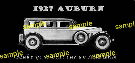 1927 Automobiles