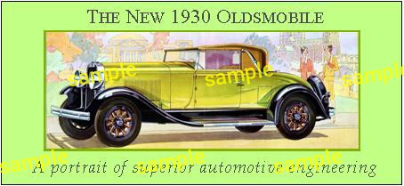 1929-1930 Automobiles