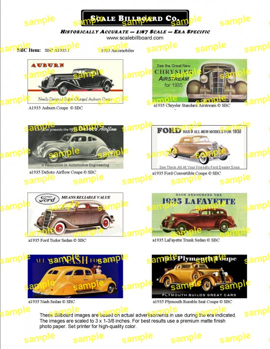 1935 Automobiles