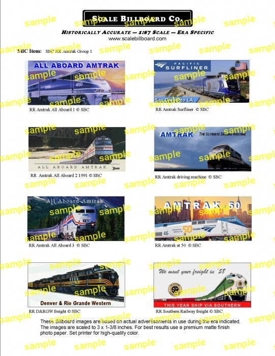 Railroads Amtrak Group