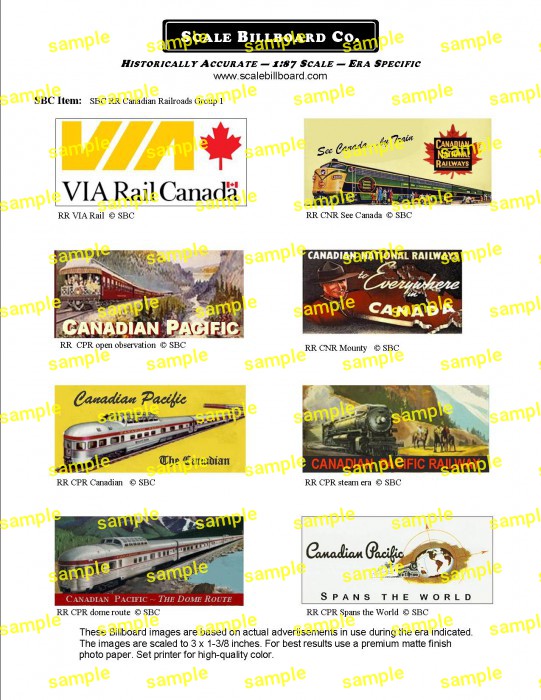 Railroads Canadian Group