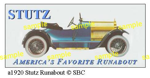 1920-1923 Automobiles