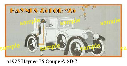 1924-1925 Automobiles