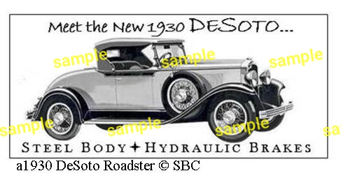 1929-1930 Automobiles