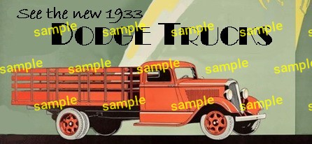 1930 Truck and Bus Group 1